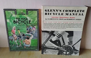 LOT of 2 BICYCLE REPAIR MANUALS Glenn's Complete CLYMERS FIX YOUR BICYCLE ex - Imagen 1 de 11