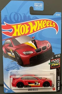 HOT WHEELS HW RACE DAY BMW M3 GT2 RED 57/250. SEE COMBINED OFFERS! - Picture 1 of 1