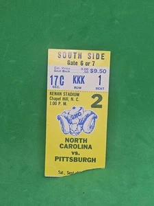 1979 Pitt Pittsburgh VS North Carolina UNC Dan Marino 2nd College Game Ever - Bild 1 von 2