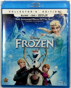 Frozen Blu-ray 2014 Collector's Edition Disney Animation Featuring Olaf - Picture 1 of 2