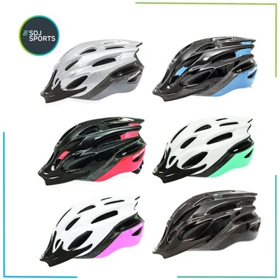 Raleigh Mission Evo 24 Vent Fahrradhelm mit LED Rücklicht