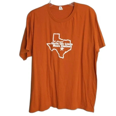 ACL Austin City Limits Music Festival 7th Annual Orange Tee Adult 2X - Image 1 of 3