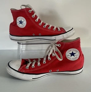 Converse Chuck Taylor All Star Men’s High Top Shoes Sneakers Red Size US 10 UK 9 - Picture 1 of 16