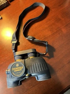 Steiner Admiral 7 X 50 CAT eye Binoculars with Lighted Compass - Picture 1 of 21