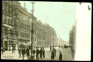 CASTLE ST - LIVERPOOL, U.K. POSTCARD - Picture 1 of 1