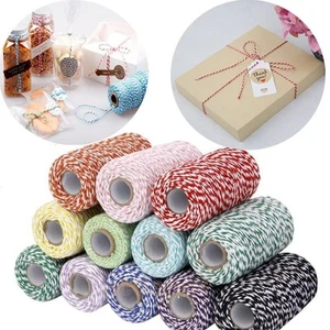 Handmade Home Decor Packing Craft Projects Twine String DIY Rope Cotton Cords - Picture 1 of 17