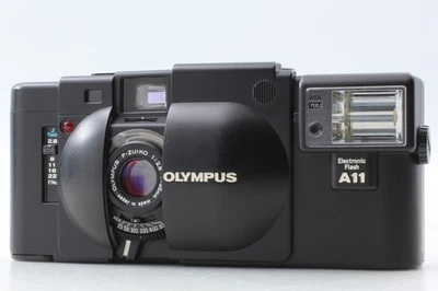 [ Near MINT ] Olympus XA Rangefinder 35mm Film Camera w/ A11 Flash From JAPAN - Image 1 of 4