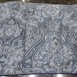 Lauren Ralph Lauren King Size Blue Paisley Pillow Sham - Picture 1 of 6