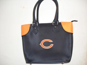 Chicago Bears  NFL Blue Most Valauble Fan by Little Earth  13" by 9"  Tote Bag - Picture 1 of 5
