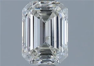 Smaragdschliff 1,49 Karat zert. AGI natürlicher abgebauter Diamant lose I Farbe SI3 Reinheit - Bild 1 von 2