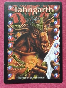Magic The Gathering THE DUELIST PROMOS TAHNGARTH LIFE COUNTER card MTG - Picture 1 of 2