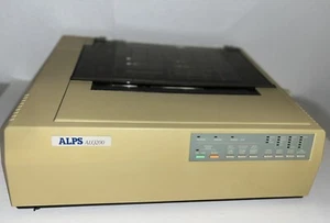 Dot Matrix Printer ALPS ALQ200 Dot Matrix Printer Color Ribbon Black Ribbon - Picture 1 of 6