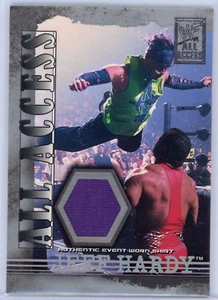 2002 FLEER WWE ALL ACCESS JEFF HARDY AUTHENTIC EVENT WORN SHIRT - Picture 1 of 1