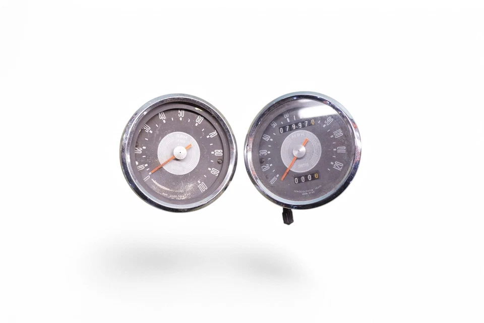 Triumph TR6R Trophy 1969 650cc T120 T120R Bonneville medidores velocímetro #9 *RG16 Foto 1 de 4