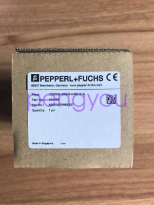 UC6000-30GM-IUR2-V15 Pepperl+Fuchs P+F Ultrasonic Sensor Brand New DHL or FedEx - Image 1 of 2