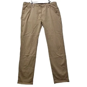 Thomas Cook Womans No Gap Comfort Waistband Pants Size 16 Biege Stretch - Picture 1 of 9