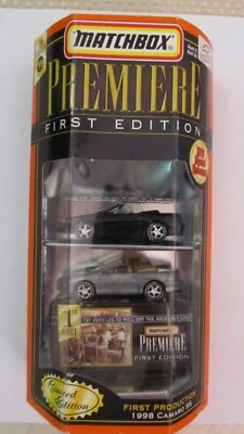 Mattel Matchbox Premiere First  Edition 1998 Camaro SS New in Box 1998 - Image 1 of 4
