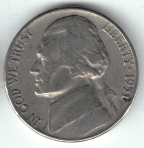 USA - 1951P - Jefferson - 1st Portrait - Low Mintage, No Mint Mark - #20029 - Picture 1 of 2