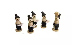 Miniaturfiguren Kurrendefiguren bunt klein HxBxT 3-4,5x1x1cm NEU Seiffen - Bild 1 von 1