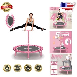 Reboteador interior compacto de 40" con mango ajustable - Fitness familiar perfecto - Imagen 1 de 11