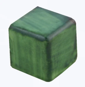 ONE Corner V-CAP Bullnose Mexican Trim WASHED GREEN Molding Tile - Picture 1 of 1