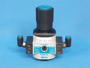 Festo LR-D-MINI air regulator, Festo part 162590 - Picture 1 of 2