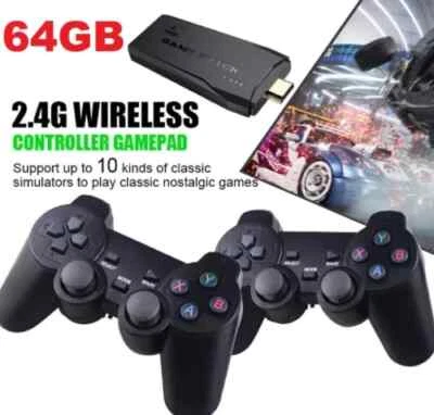 Console M8 2.4g LITE gamestick 4k. Videogiochi TV HDMI giochi retro emulatore 64 - Immagine 1 di 4