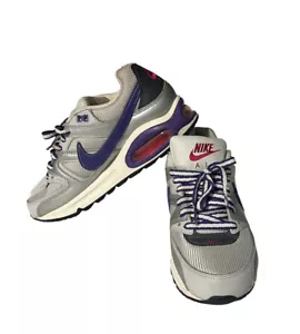Nike Air Max 90 Command 397690-008 scarpe da corsa grigie viola donna taglia 8 - Foto 1 di 8