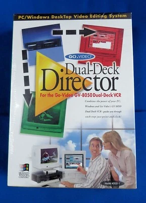 NEW & SEALED GO VIDEO DUAL DECK DIRECTOR FOR GO VIDEO GV-8050 DUAL DECK VCR - Image 1 of 4