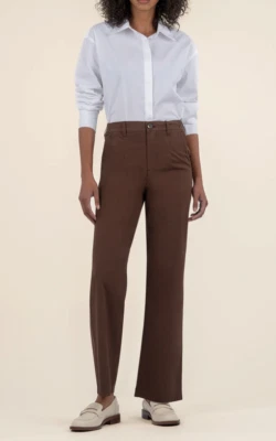 Kut From The Kloth Charlene High Rise Wide Leg Womens 18 Lightweight Poplin New - Image 1 of 4