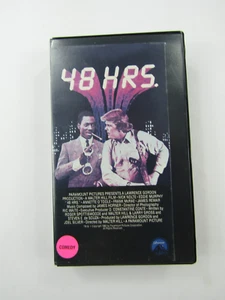 48 Hours VHS Hard Case Comedy Eddie Murphy Nick Nolte Rental - Picture 1 of 9