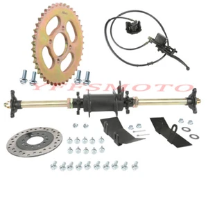 Kits de eje trasero de 28"" pulgadas 3 pernos pie o freno de mano para Trike Drift Go Kart - Imagen 1 de 27
