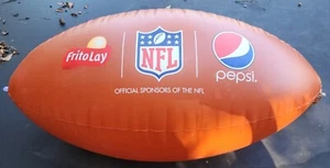 2011 Super Bowl XLV Pepsi Frito Lay Inflatable Football 36"x18" NEW - Picture 1 of 4