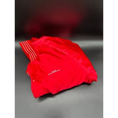 Vintage Jacket Like Cola Memorabilia 7 Up Diet Soda Pop Red 1980s XL Nylon Work - Image 1 of 4