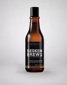 REDKEN Brews Extra Clean Shampoo Build Up Remover 10 oz- New - Picture 1 of 1