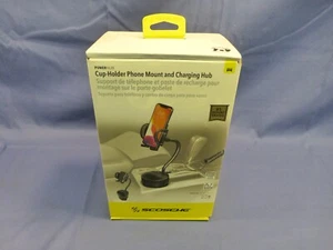 Scosche Powerhub Phone And Cup Holder Mount And Charging Hub For Vehicles - Bild 1 von 5