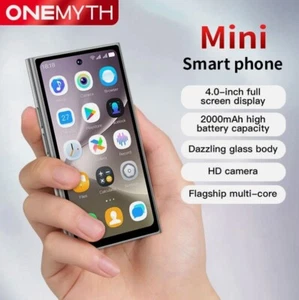 XS25 Mini Smartphone Unlocked 4.0'' HD Touch Screen Cell Phone Dual SIM Android - Picture 1 of 10