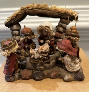 DICKSONS Kinderkrippe - Resin mit Strohhalm Australien beschriftet Weihnachten Spaß - Bild 1 von 4