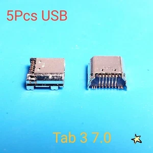 5x Micro USB Charging Port For Samsung Galaxy Tab 4 7.0 SM-T230N SM-T230NU USA - Imagen 1 de 4