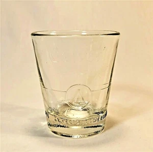Calvert Reserve A Shot Glass Embossed - Picture 1 of 3