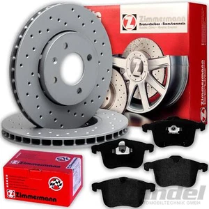 DISCOS DE FRENO DEPORTIVOS Zimmermann 314 mm + PASTILLAS DELANTERAS para OPEL VECTRA C + SIGNUM - Imagen 1 de 4