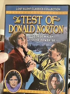 The Test of Donald Norton (DVD, 1926) - Imagen 1 de 2
