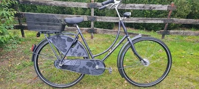 Gazelle Classic Hollandrad, 3 Gang, Fahrrad, Rh: 57 cm, Graphit matt Ornamente. - Bild 1 von 4