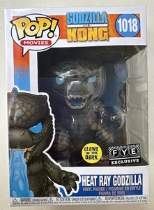 Funko Pop: Godzilla vs. Kong Heat Ray Godzilla #1018 Glow in the Dark FYE - Picture 1 of 6