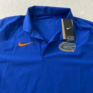 Nike Florida Gators Hombres Camisa Mediana Azul Sobre el Campo Dri-Fit Polo DZ8492-480 - Imagen 1 de 7