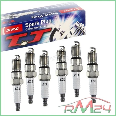 6X DENSO CANDELA ACCENSIONE PER MERCEDES BENZ SW W124 S124 SL R107 R129 300 - Immagine 1 di 4