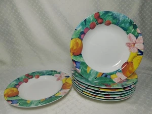 Set of 8 Mikasa Exotic Garden Soup Bowls CAK26, Maxima - Picture 1 of 6