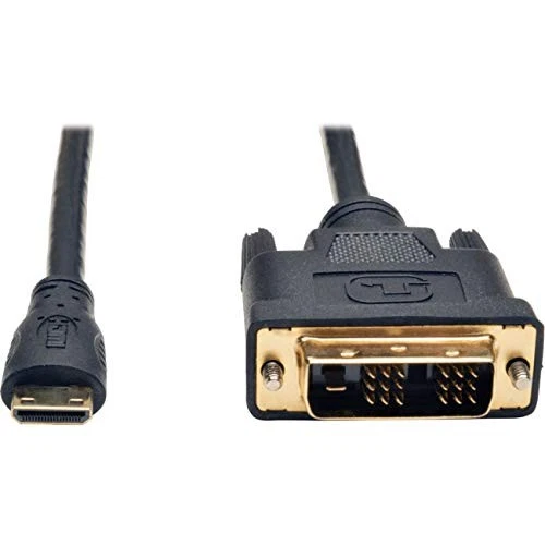 6ft Mini HDMI to DVI Adapter Cable Gold Plated Supports 1080p 1920x1200 - Image 1 of 1