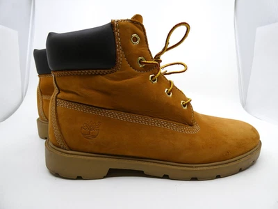 Timberland Niños Impermeables 6 Pulgadas Junior Trigo Nubuck Botas 10960 Talla 6.5 Foto 1 de 4