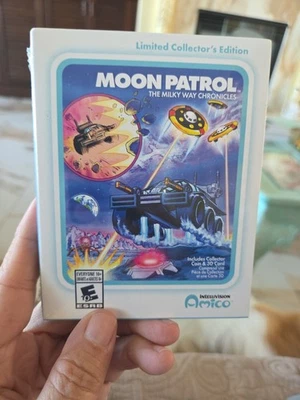 Moon Patrol  Milky Way Chronicles Intellivision Amico 3D Card RFID Card & Coin - Image 1 of 4